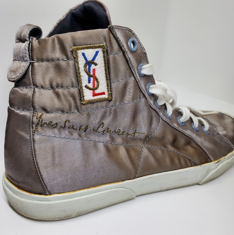 3/$150 Yves Saint Laurent High-Top Sneakers